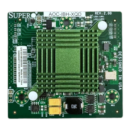Supermicro AOC-IBH-XQD  Dual Port  40Gb InfiniBand  10GbE Server Adapter