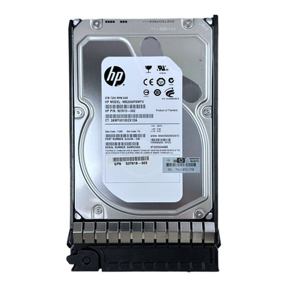 HP 2TB HDD 3,5" SAS 7.2K  507613-002  507618-003  MB2000FAMYV  ST32000444SS