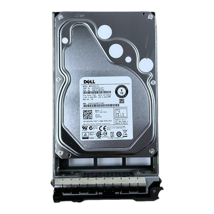 Dell 1TB HDD SATA 3.5'' 7.2K MG03ACA100  0D3YV6  HDEPQ03DLA51 + Caddy
