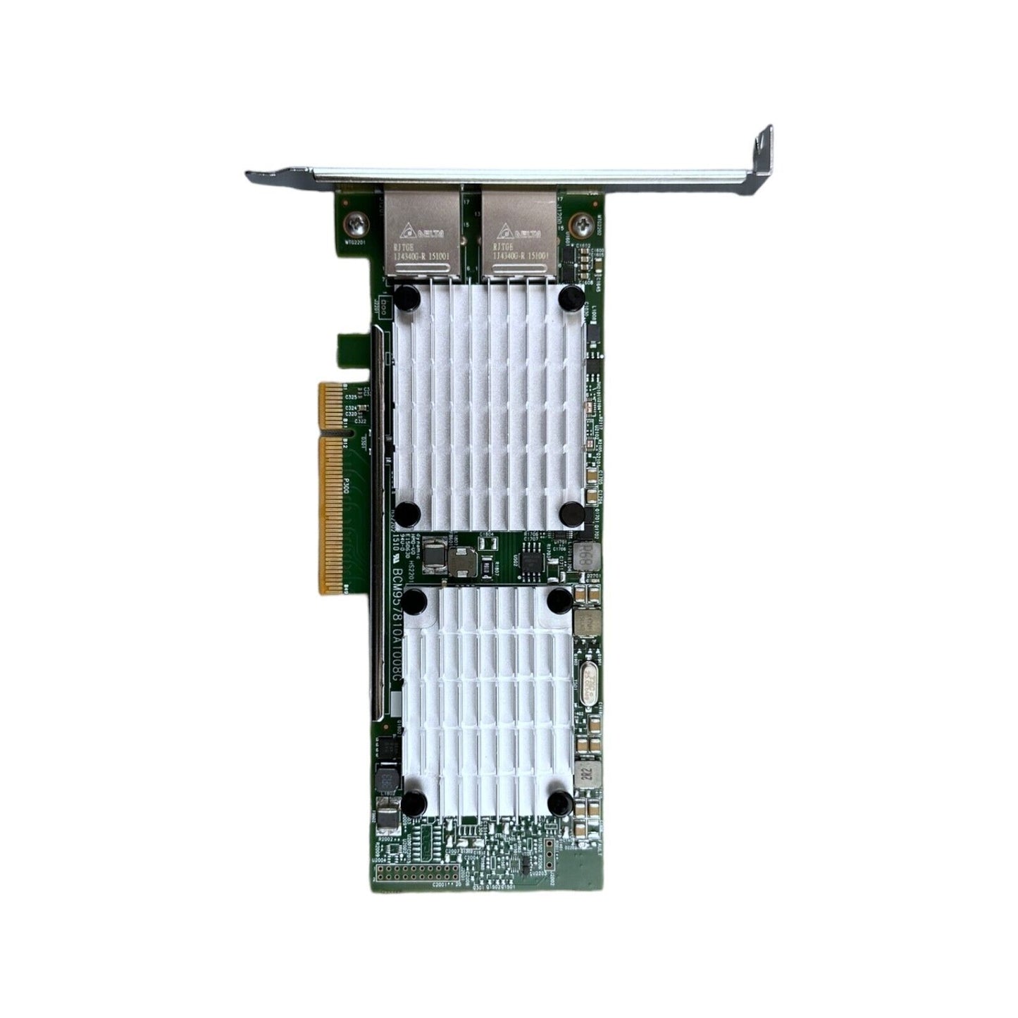 HP 530T 2-Port 10Gb Ethernet Adapter 2x RJ-45 FullProfile 656594-001 HSTNS-BN98