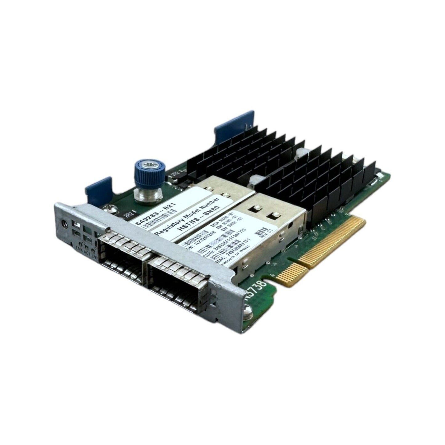 HP 544+FLR-QSFP InfiniBand FDR Netzwerkkarte 10Gb/40Gb 649283-B21 HSTNS-BN80