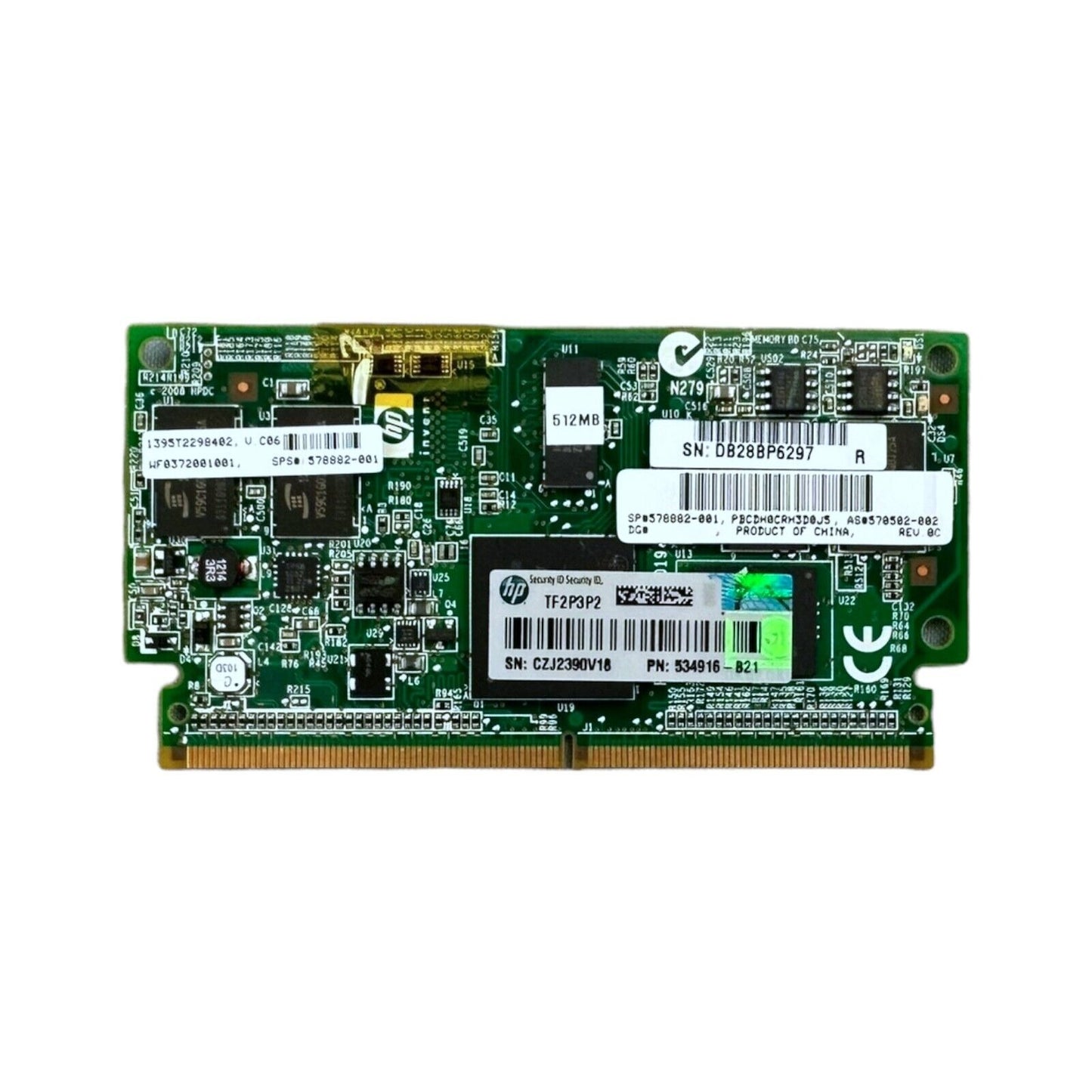 HP 534916-B21  512 MB Flash Backed Write Cache for P410i Controller 570502-002