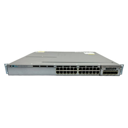 Cisco Switch WS-C3750X-24P-S V04  C3KX-NM-1G Netzwerk-Switch 24-Port  1Gbps