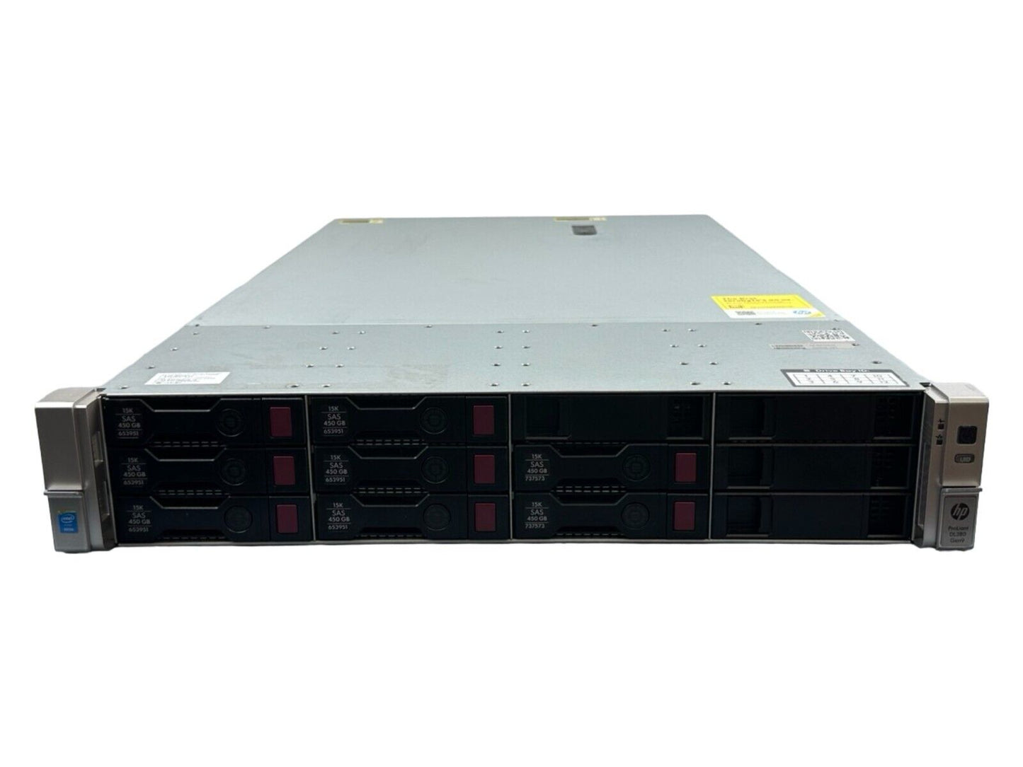 HP ProLiant DL380 Gen9  2x E5-2640 V4  64GB RAM 8x 450GB HDD 3,5''  P440ar