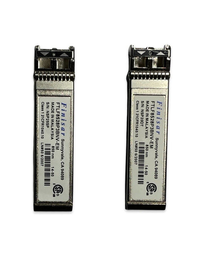 Fujitsu P011324-21G_001  Dual Port Fibre mit 2 Finisar FTLF8528P3BNV-EM Tranc.