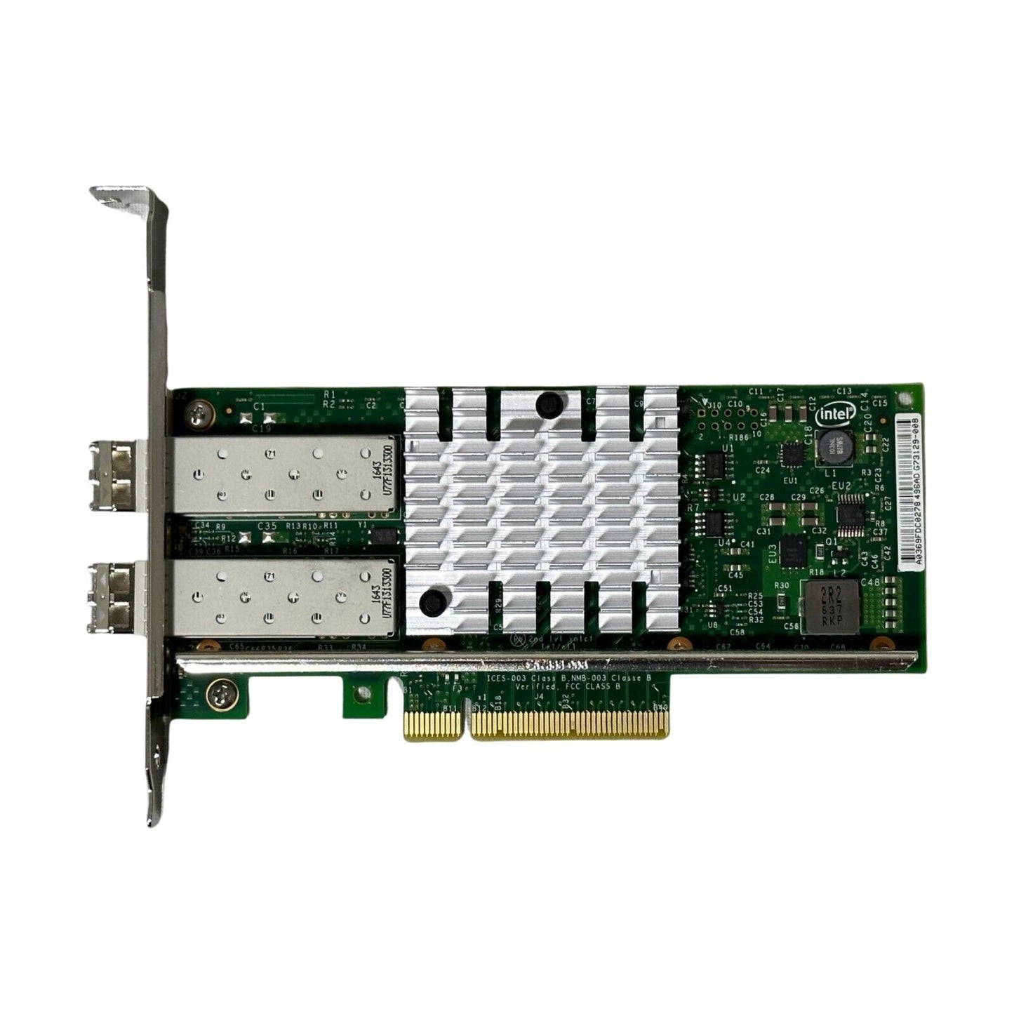 DELL 0XYT17  Intel  X520-DA2 2-Port 10GbE PCIe x8 FP +2x SFP (High Profile)