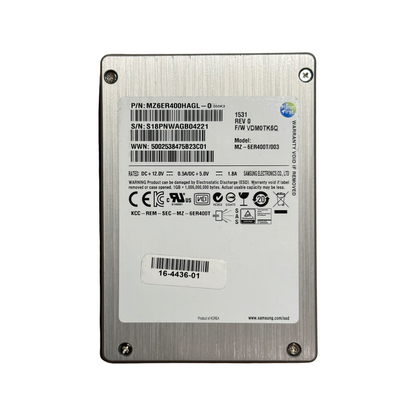Samsung MZ-6ER400T-003  SAS-SSD  400GB  6Gbp, MZ6ER400HAGL-0