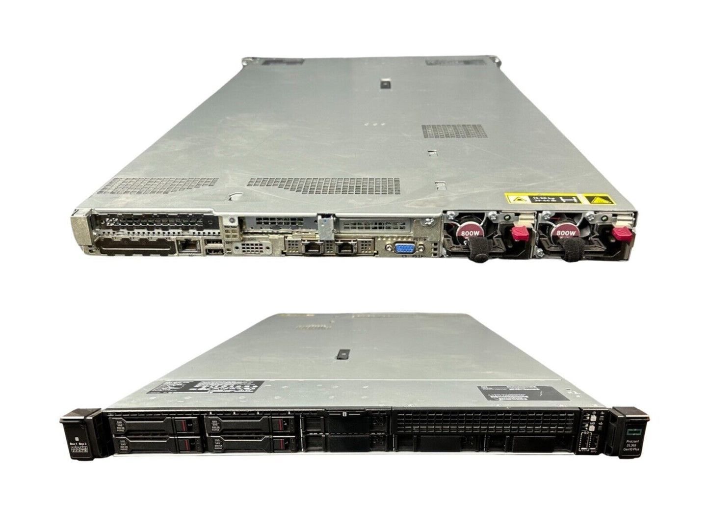 HP ProLiant DL365 Gen10 Plus  1x AMD EPYC 7343  128GB DDR4  4x 800GB SSD