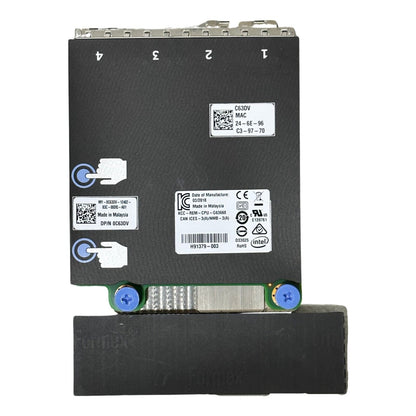DELL 0C63DV Intel X520 /i350 2x10GbE + 2x GbE Ports Network Daughter Card 0C63DV