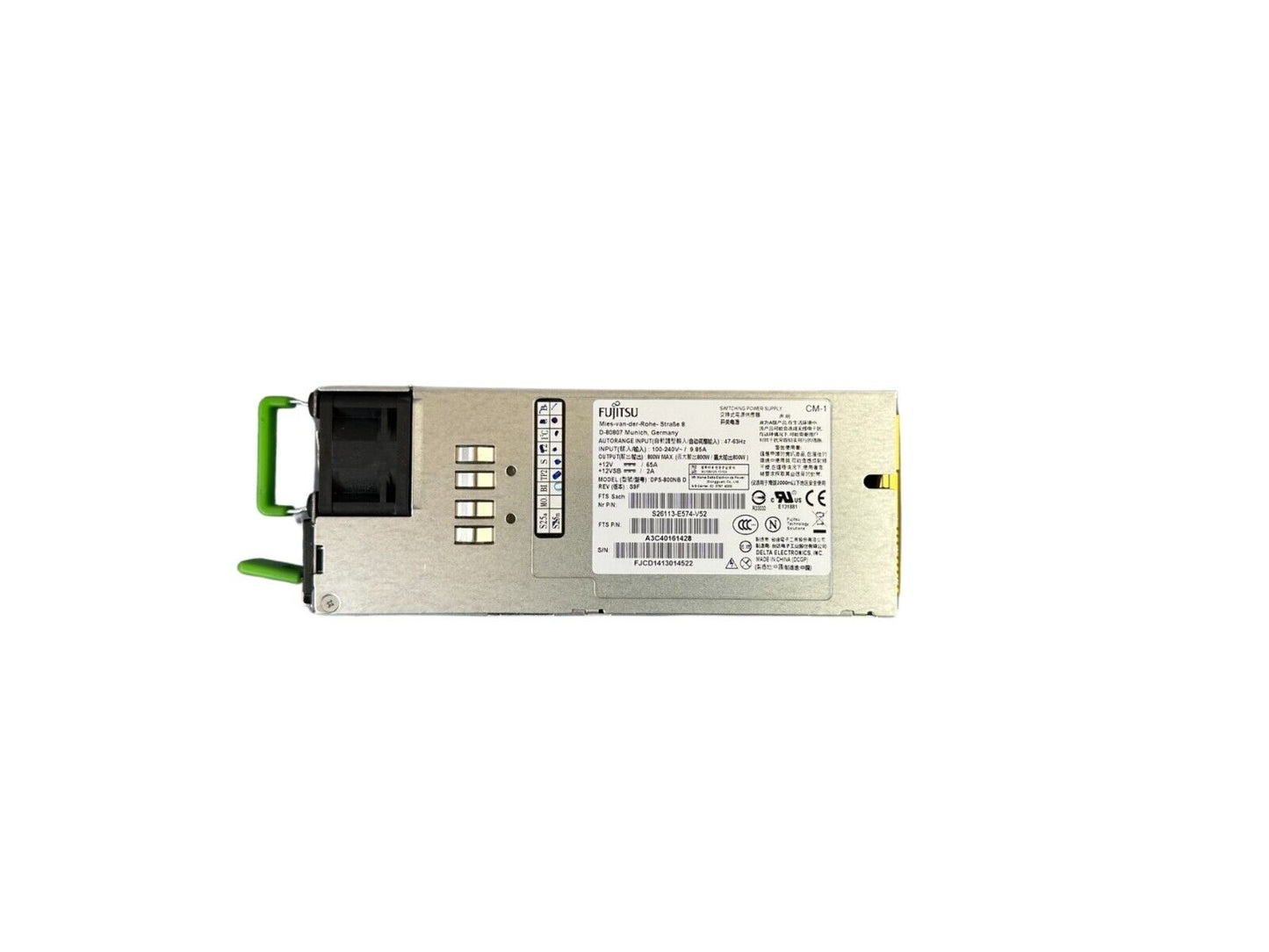 FUJITSU DPS-800NB D 800W  A3C40161428  S26113-E574-V52 Server Netzeile